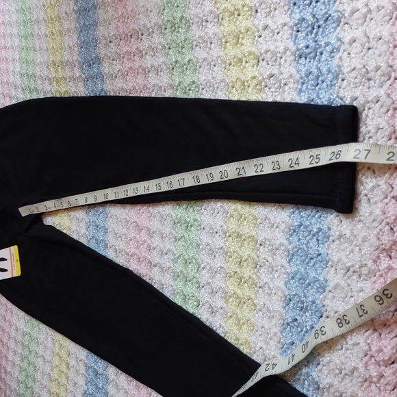 NWT Orvis Small Black High Rise Soft Fleece Wide Waistband Cozy Legging - Picture 8 of 16